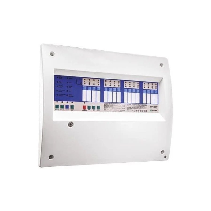 Eleks eFire ECP-1004 dört zonlu yangın alarm paneli